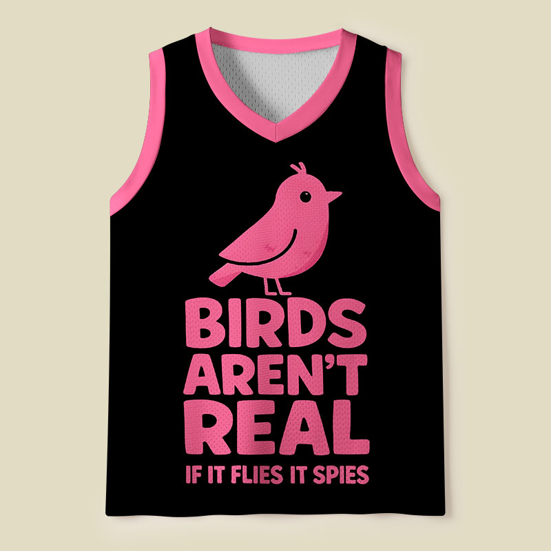 Vintage Birds Arent RealMesh Tank Top
