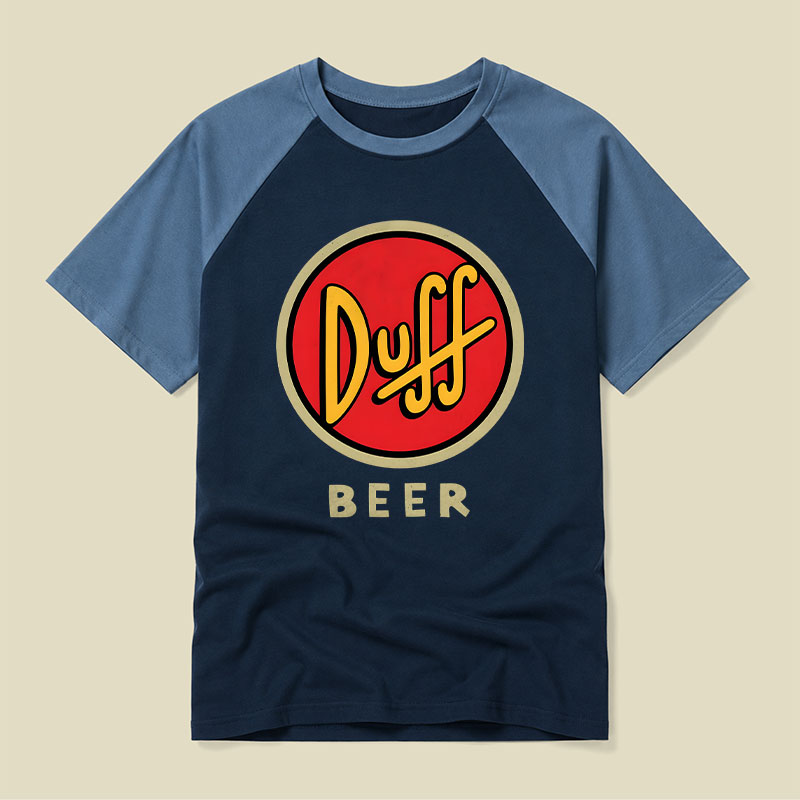 Duff Beer Raglan T-shirt