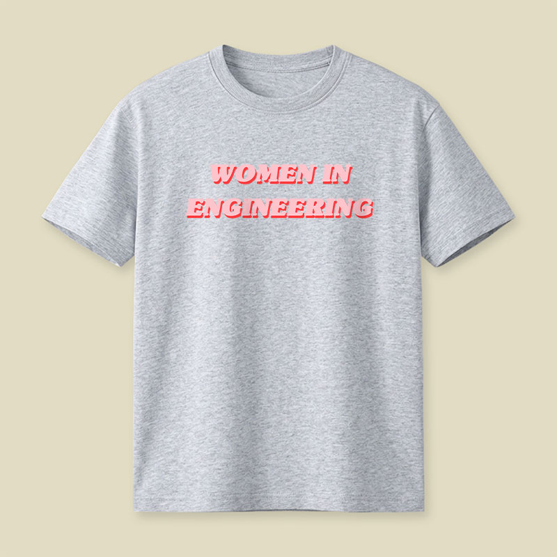 Women in Engineering Playful T-Shirt