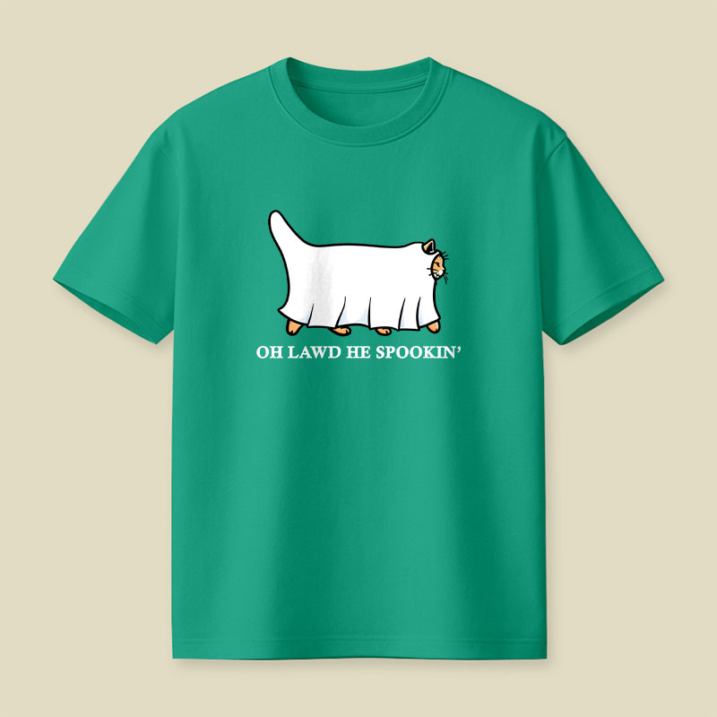 Oh Lawd He Spookin Playful T-Shirt