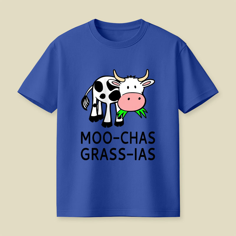 Moo-chas Grass-ias Playful T-Shirt