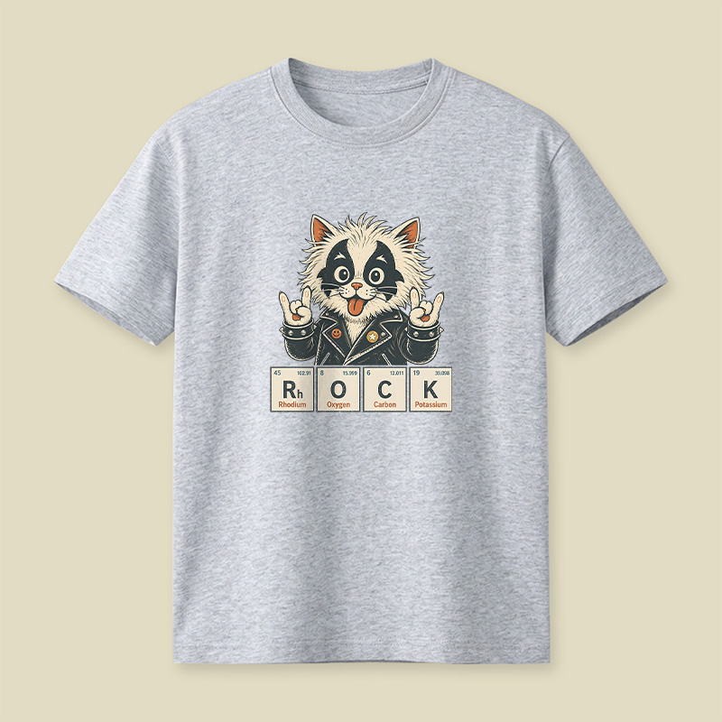 Rock Cat Playful T-Shirt