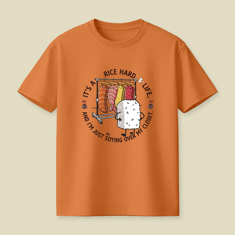 Rice Hard Life Playful T-Shirt