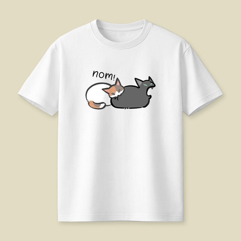 Nom Cat Playful T-Shirt