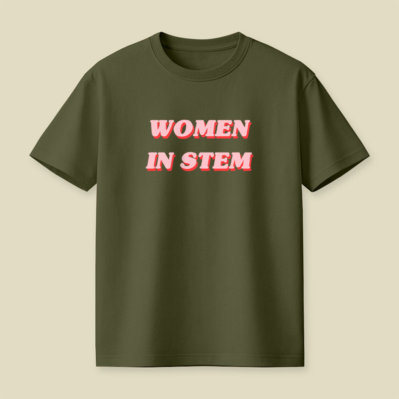 Women in Stem Playful T-Shirt