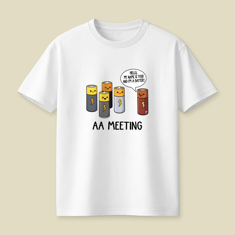 AA MEETING Playful T-Shirt