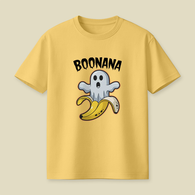 Halloween Boonana Ghost Banana Playful T-Shirt