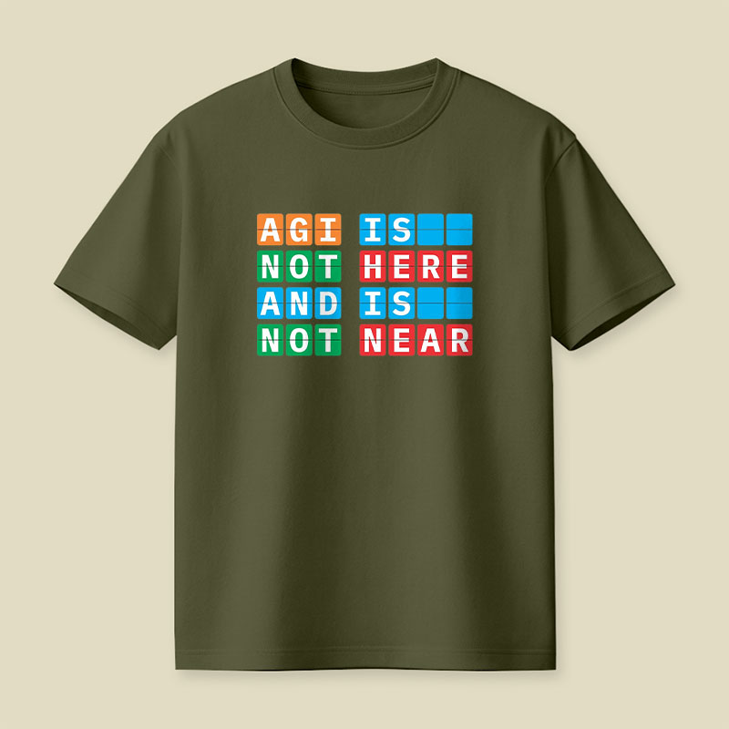 AGI Is Not Here And Is Not Near Playful T-Shirt