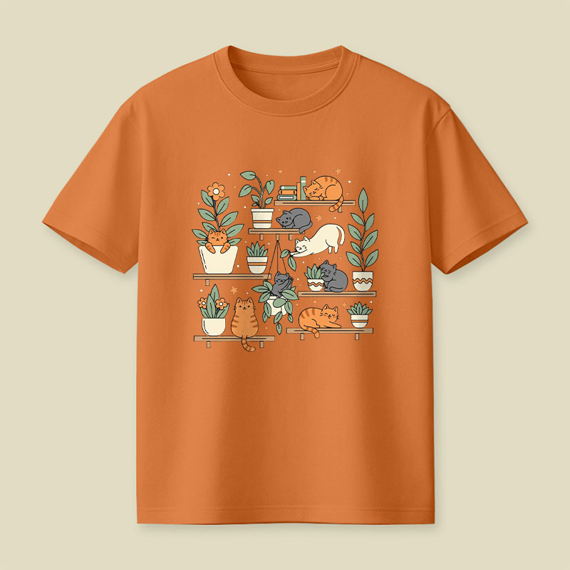 Kitten Garden Playful T-Shirt