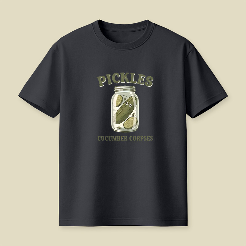 Pickles Cucumber Corpses Playful T-Shirt