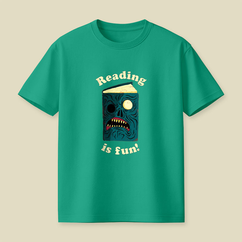 Reading Is Fun Playful T-Shirt