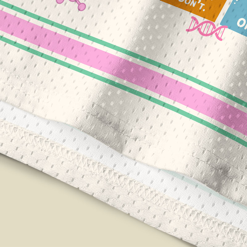 Can I Lick It Periodic Table Pink Mesh Tank Top