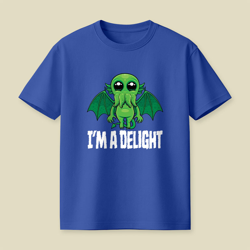 Delightfully Cute Cthulhu Monster Playful T-Shirt