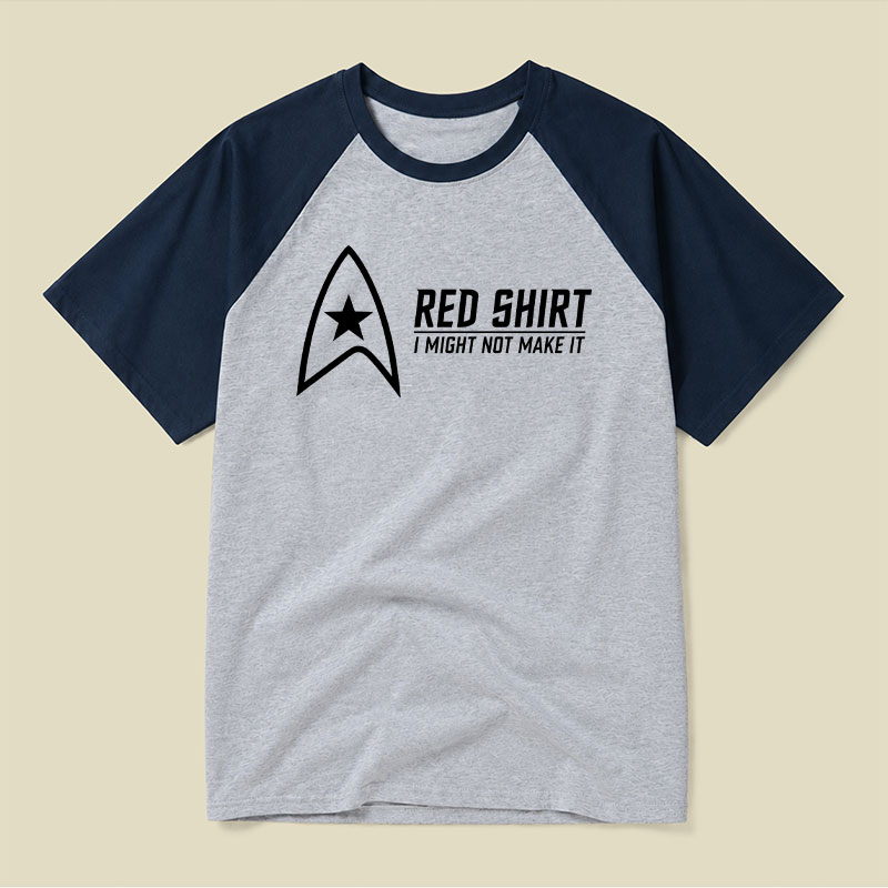 Retro Uniform Funny Quote Raglan T-shirt
