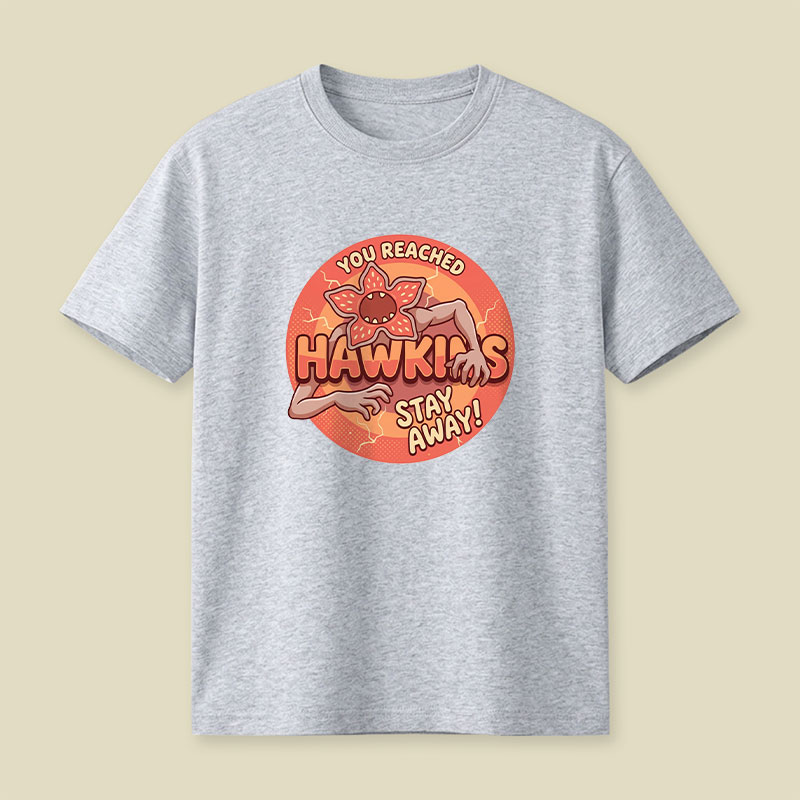 Stay Away from Hawkins Playful T-Shirt
