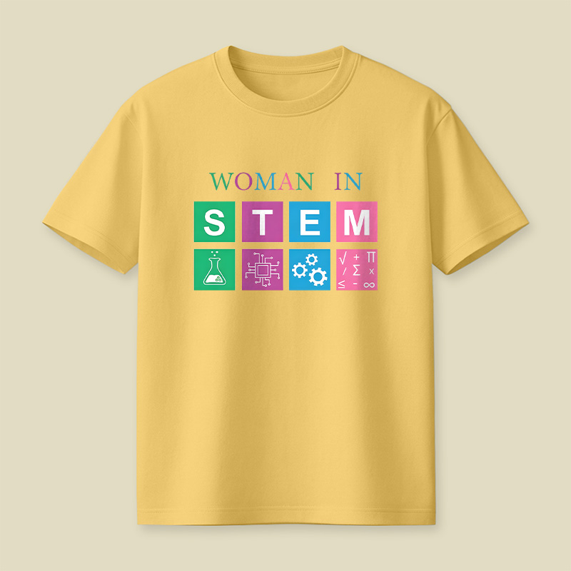 Woman In STEM Playful T-Shirt