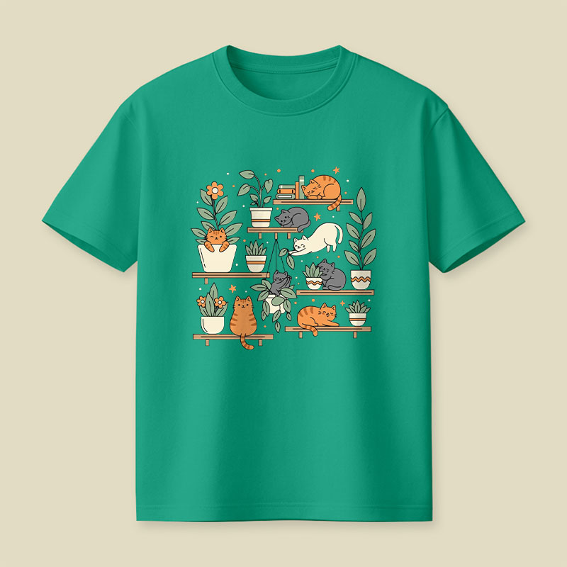 Kitten Garden Playful T-Shirt