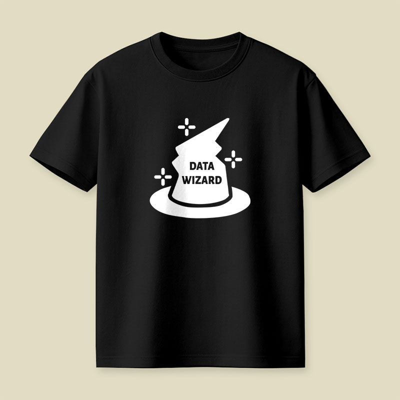Data Wizard Playful T-Shirt
