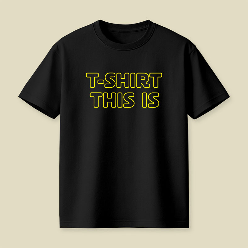 T-SHIRT THIS IS Playful T-Shirt