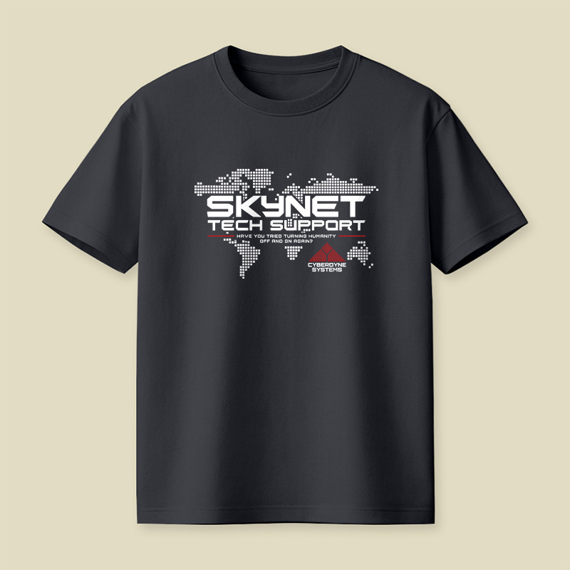 Skynet Tech Support Playful T-Shirt