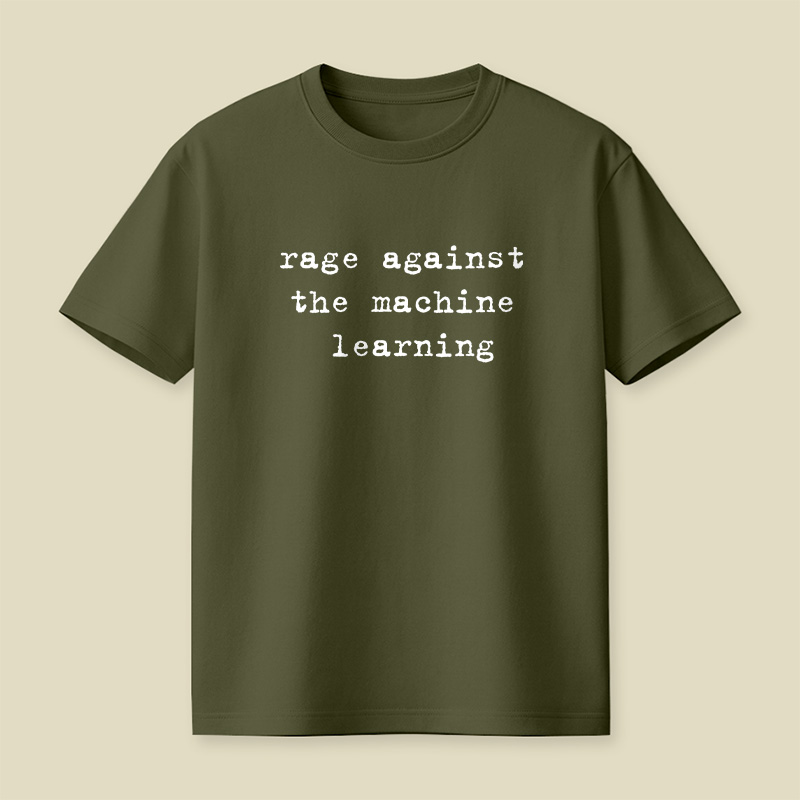 Machine Learning Rock Pun Playful T-Shirt