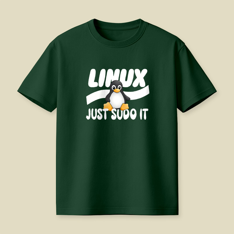 Linux Just Sudo It Playful T-Shirt