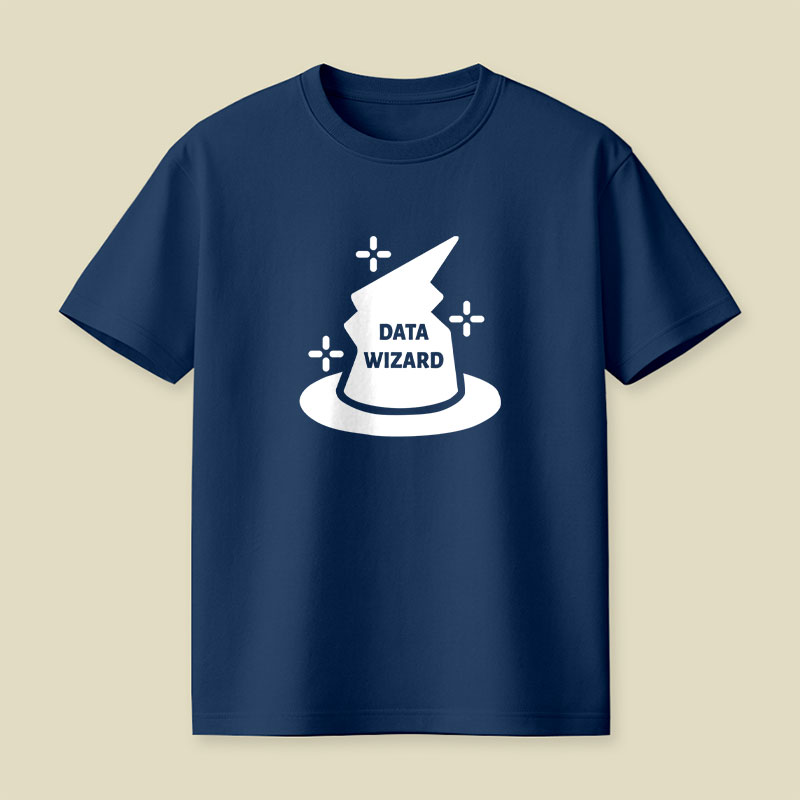 Data Wizard Playful T-Shirt