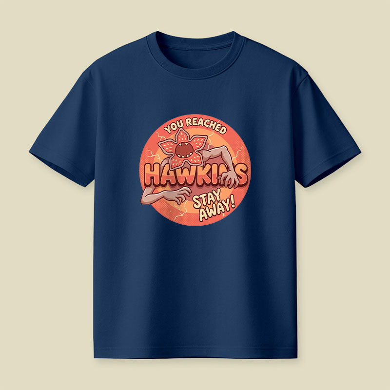 Stay Away from Hawkins Playful T-Shirt