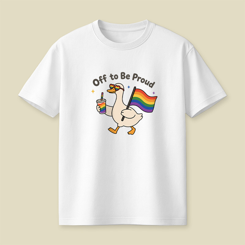 Off To Be Proud Goose Playful T-Shirt