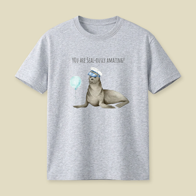 Sealously Amazing Sea Animal Pun Playful T-Shirt