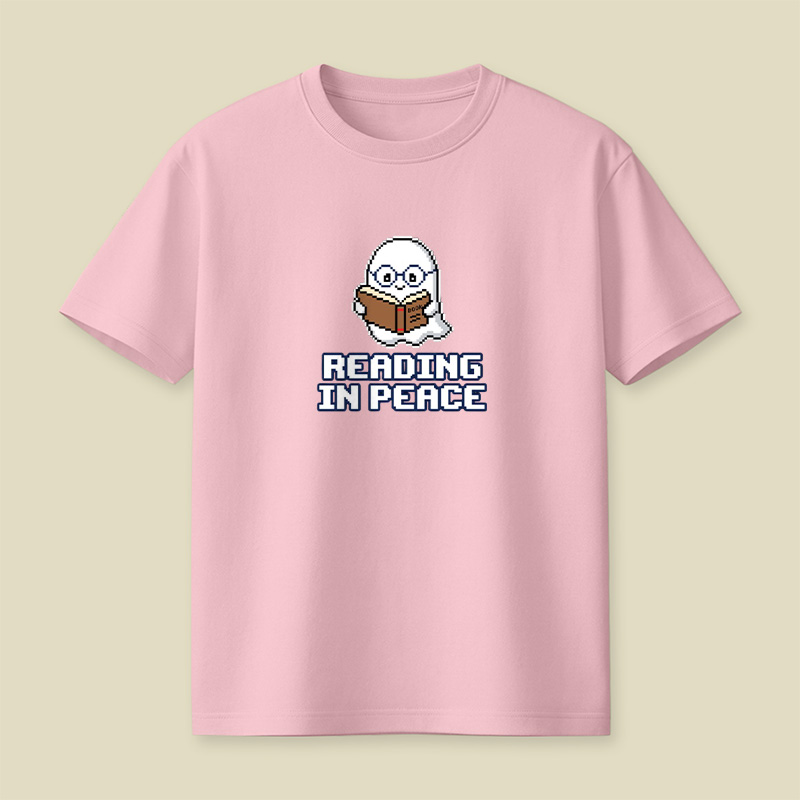Reading Ghost In Peace Playful T-Shirt