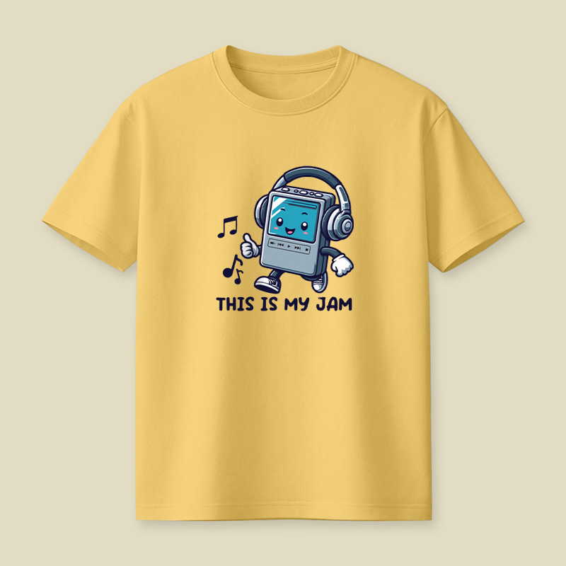 This Is My Jam Mp3 Playful T-Shirt
