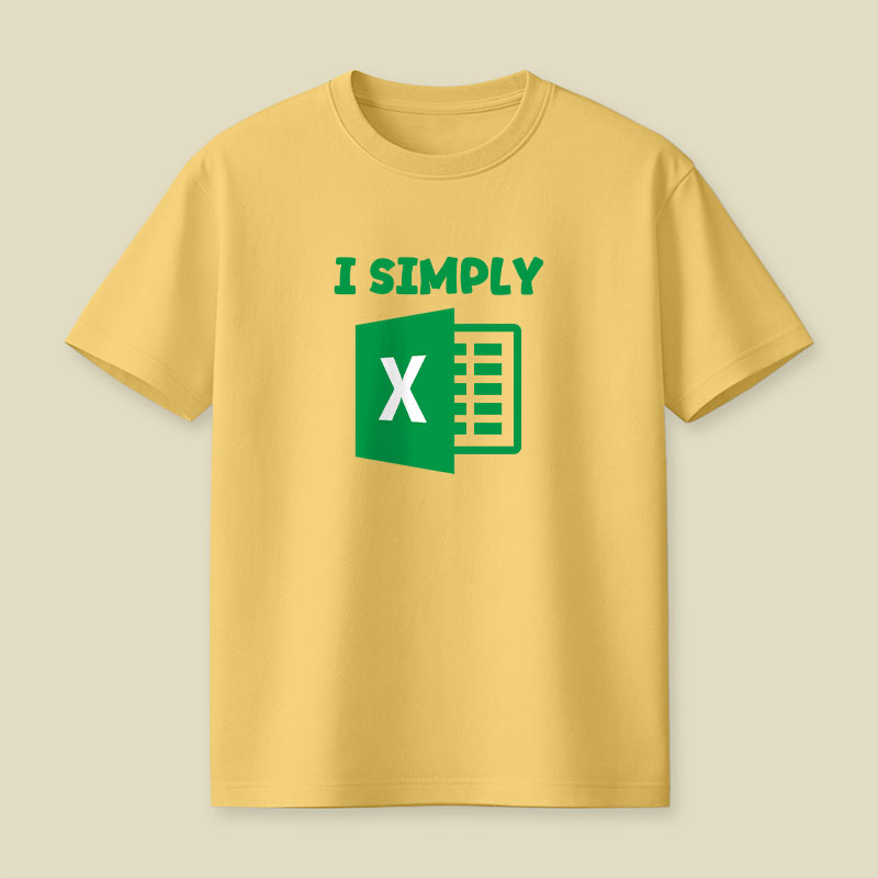 I Simply Excel Playful T-Shirt