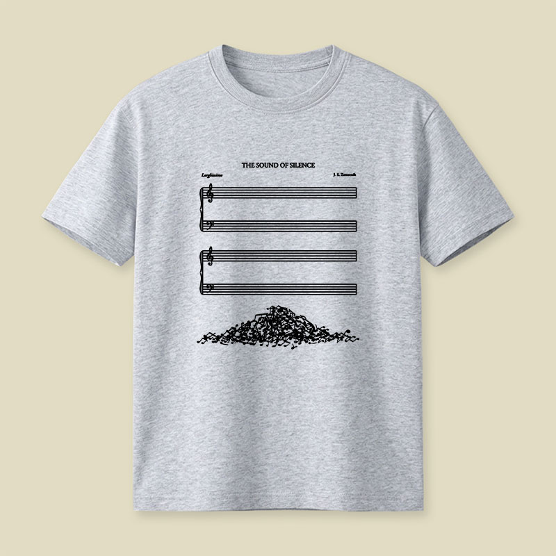 The Sound of Silence Playful T-Shirt