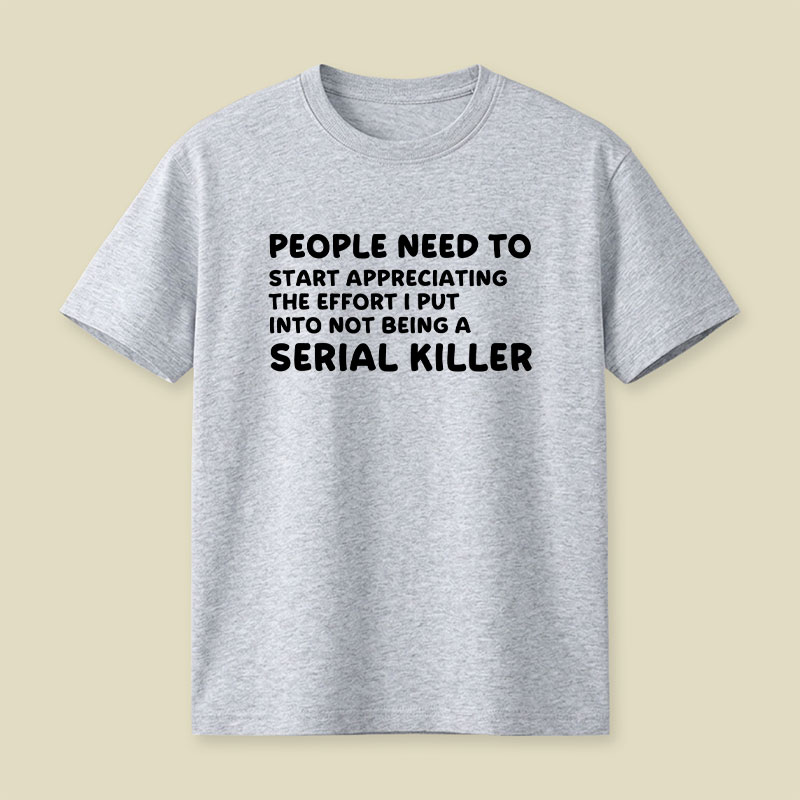 Serial Killer Playful T-Shirt