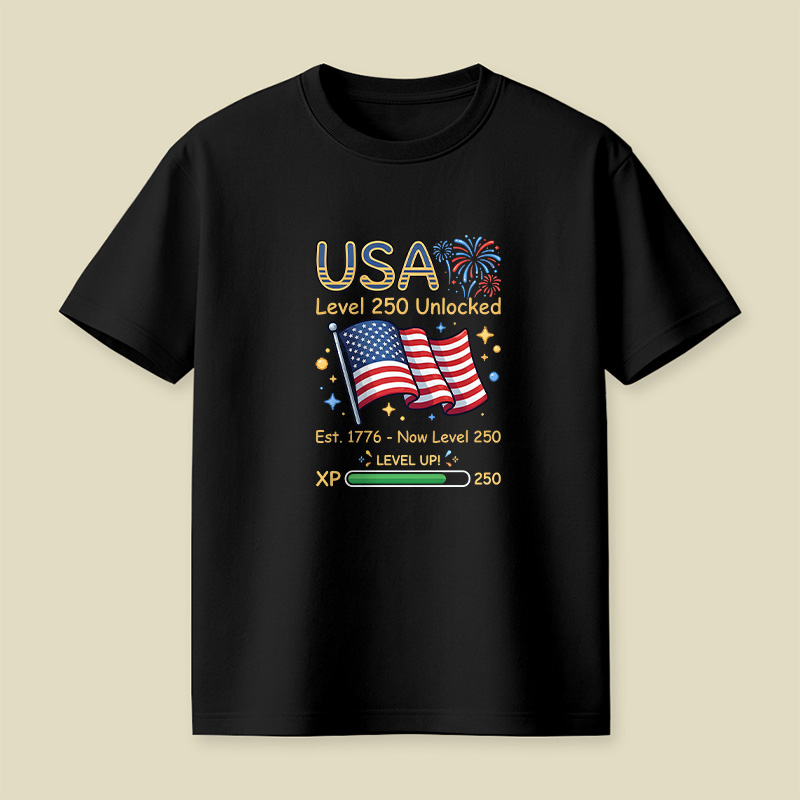 USA Level 250 Unlocked Playful T-Shirt