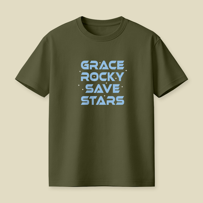 Grace Rocky Save Stars Playful T-Shirt