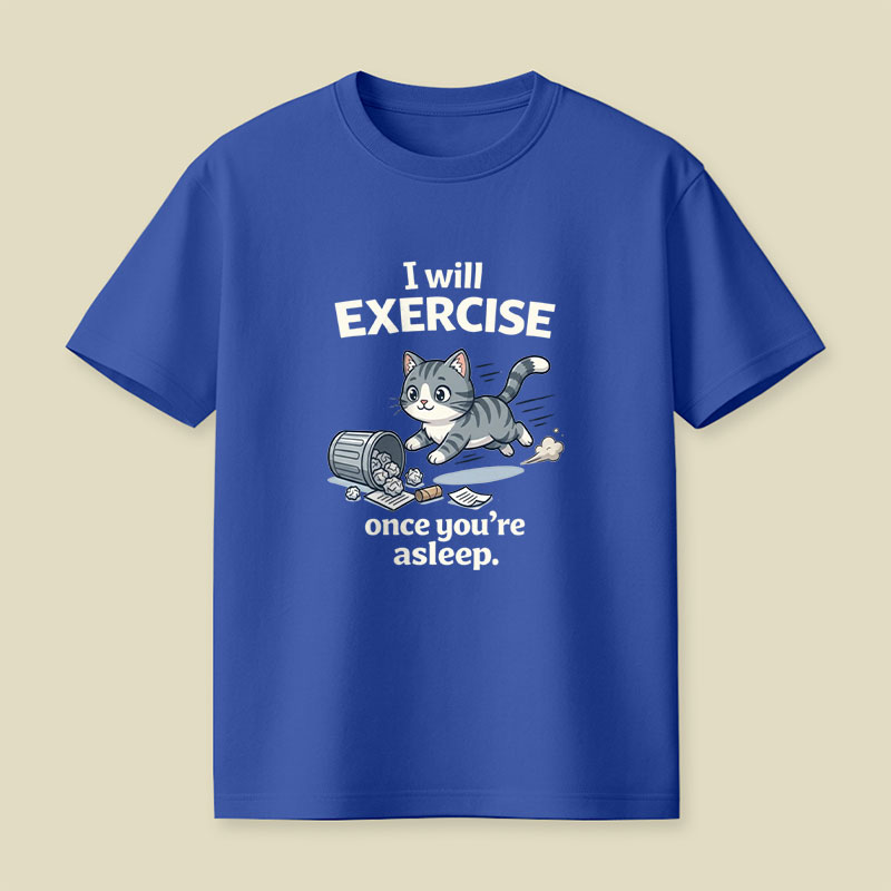 Late Night Exercise Playful T-Shirt