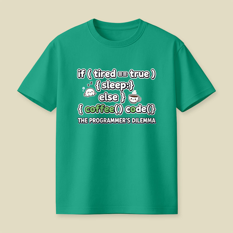 Coffee Code Playful T-Shirt