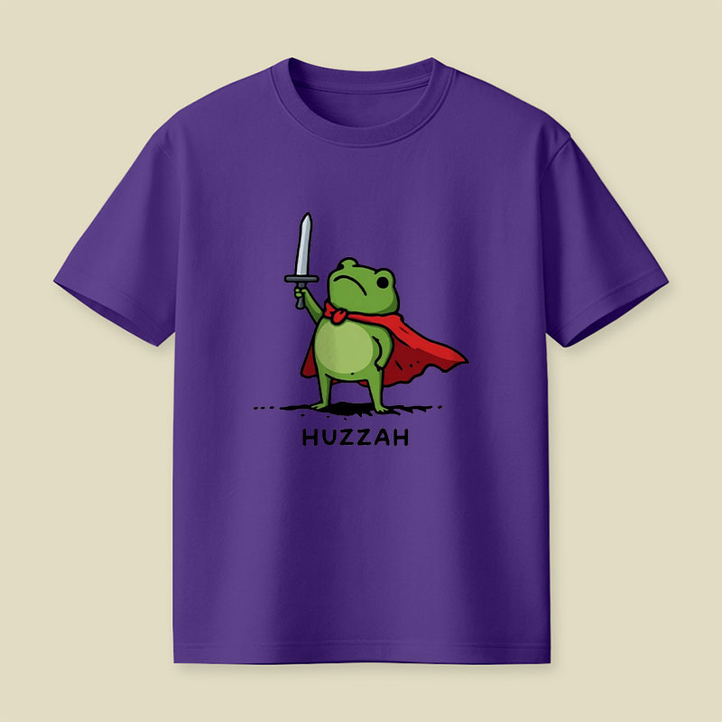 Huzzah Frog Playful T-Shirt