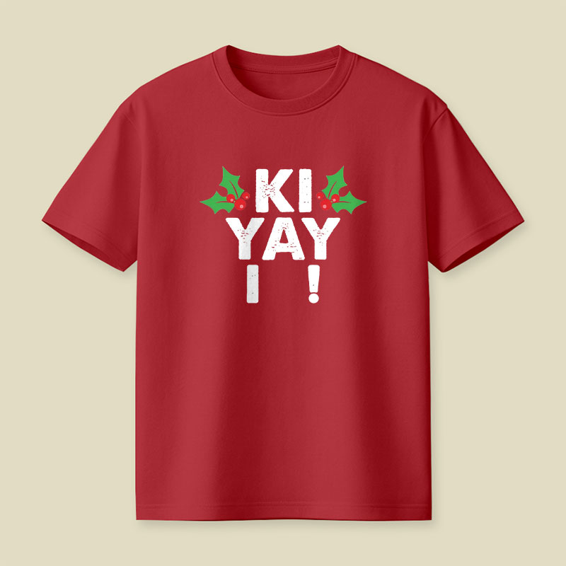 KI YAY I Funny Christmas Playful T-Shirt
