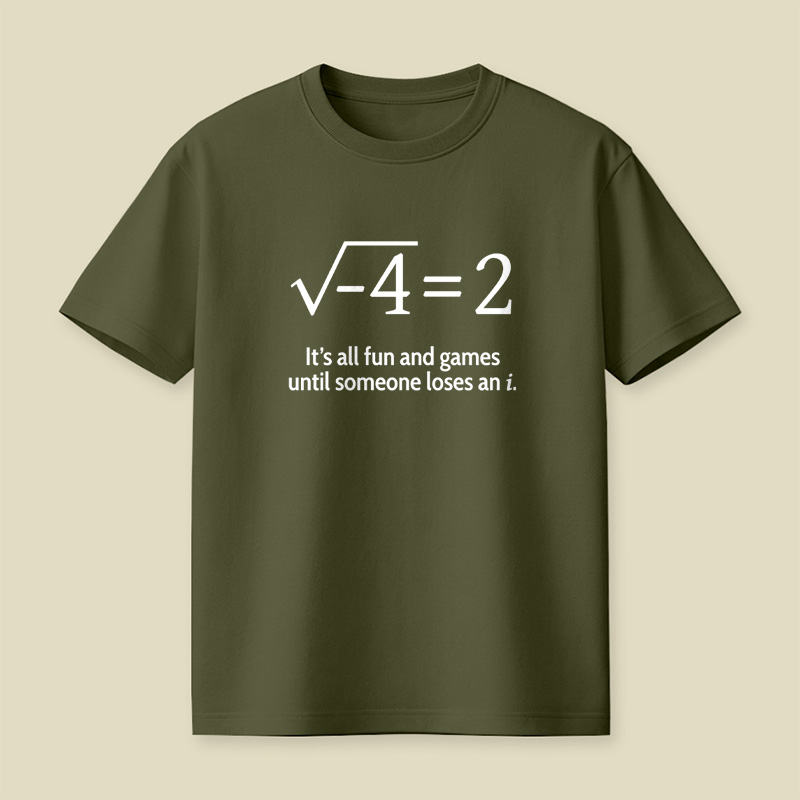 Math Joke Squad Playful T-Shirt