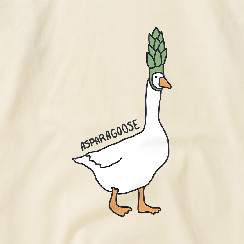 Asparagoose Raglan T-shirt