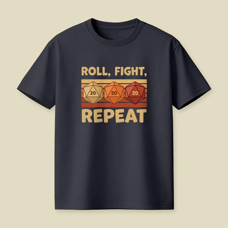 Roll Fight Playful T-Shirt