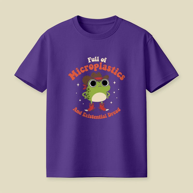 Full Of Microplastics And Existential Dread Playful T-Shirt