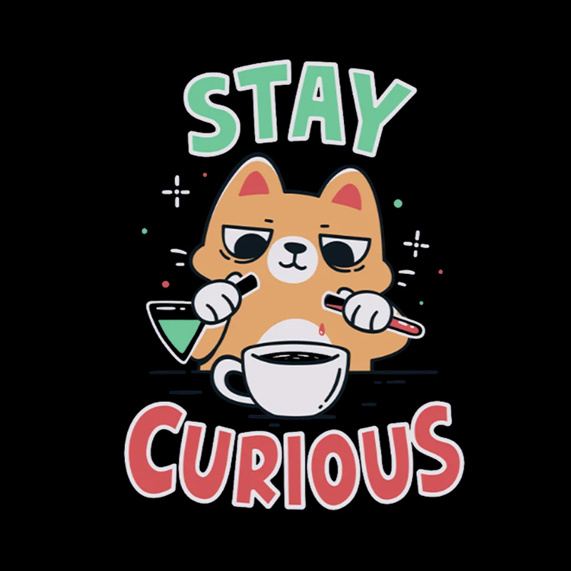 Stay Curious Playful T-Shirt