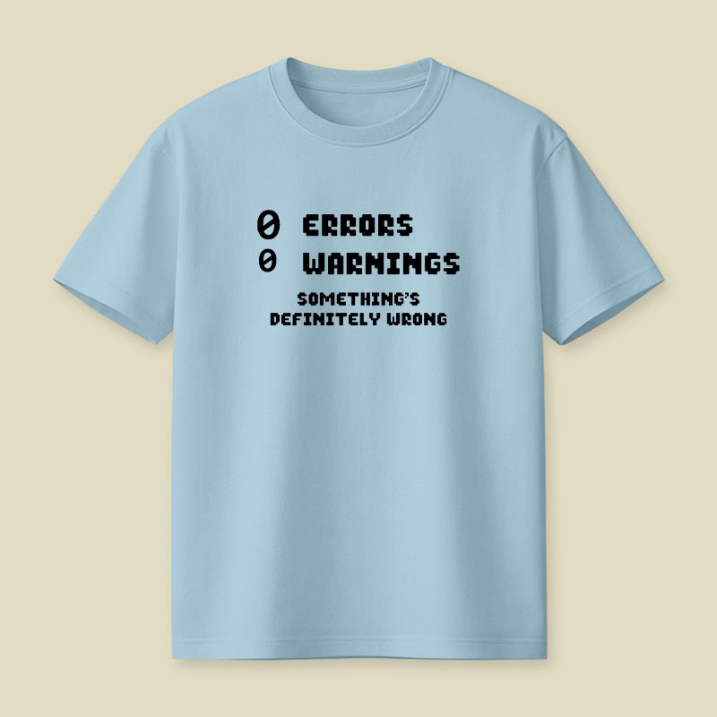 0 Errors 0 Warnings Playful T-Shirt
