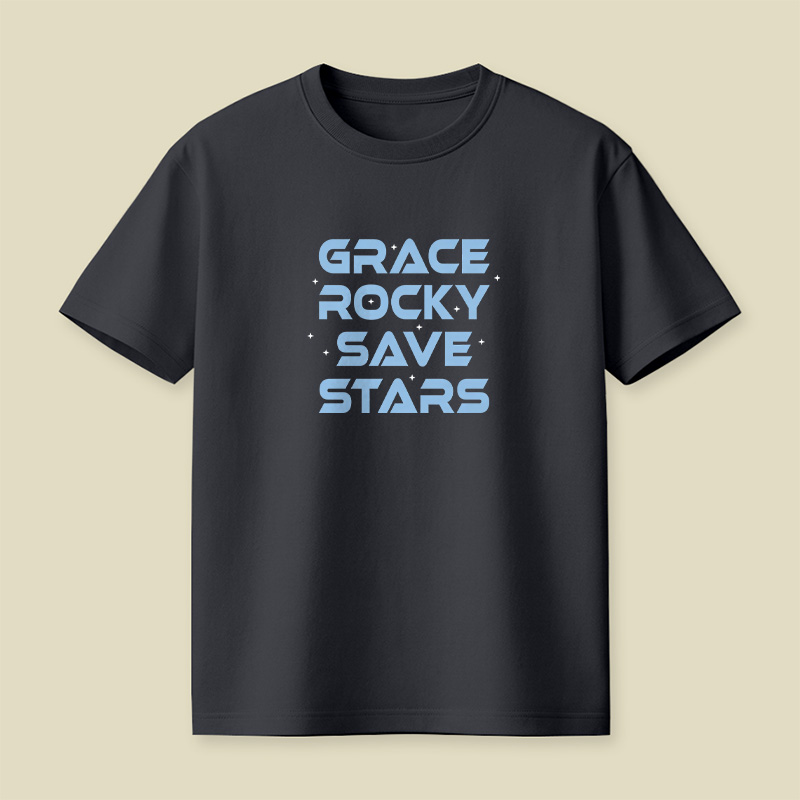 Grace Rocky Save Stars Playful T-Shirt