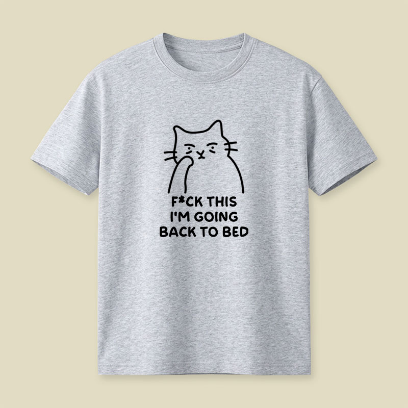 Im Going Back to Bed Playful T-Shirt