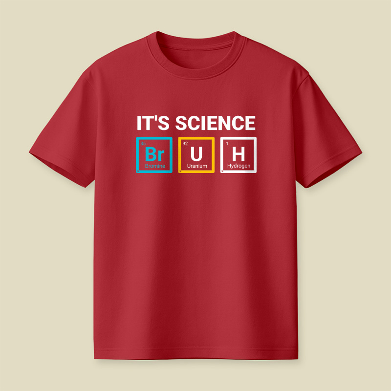 Science Periodic Table Bruh Playful T-Shirt